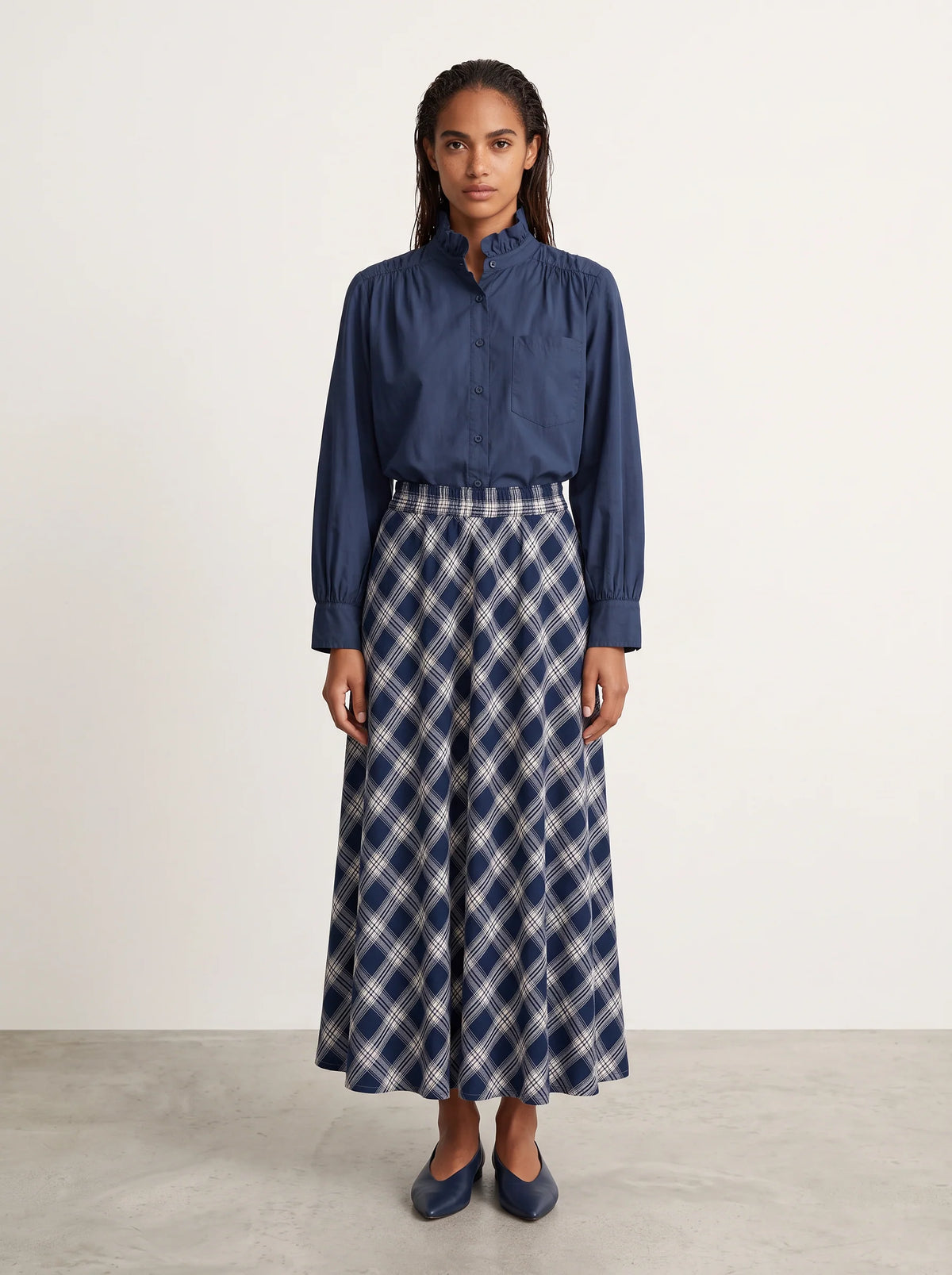 Chemise Victoria porté – vue de face