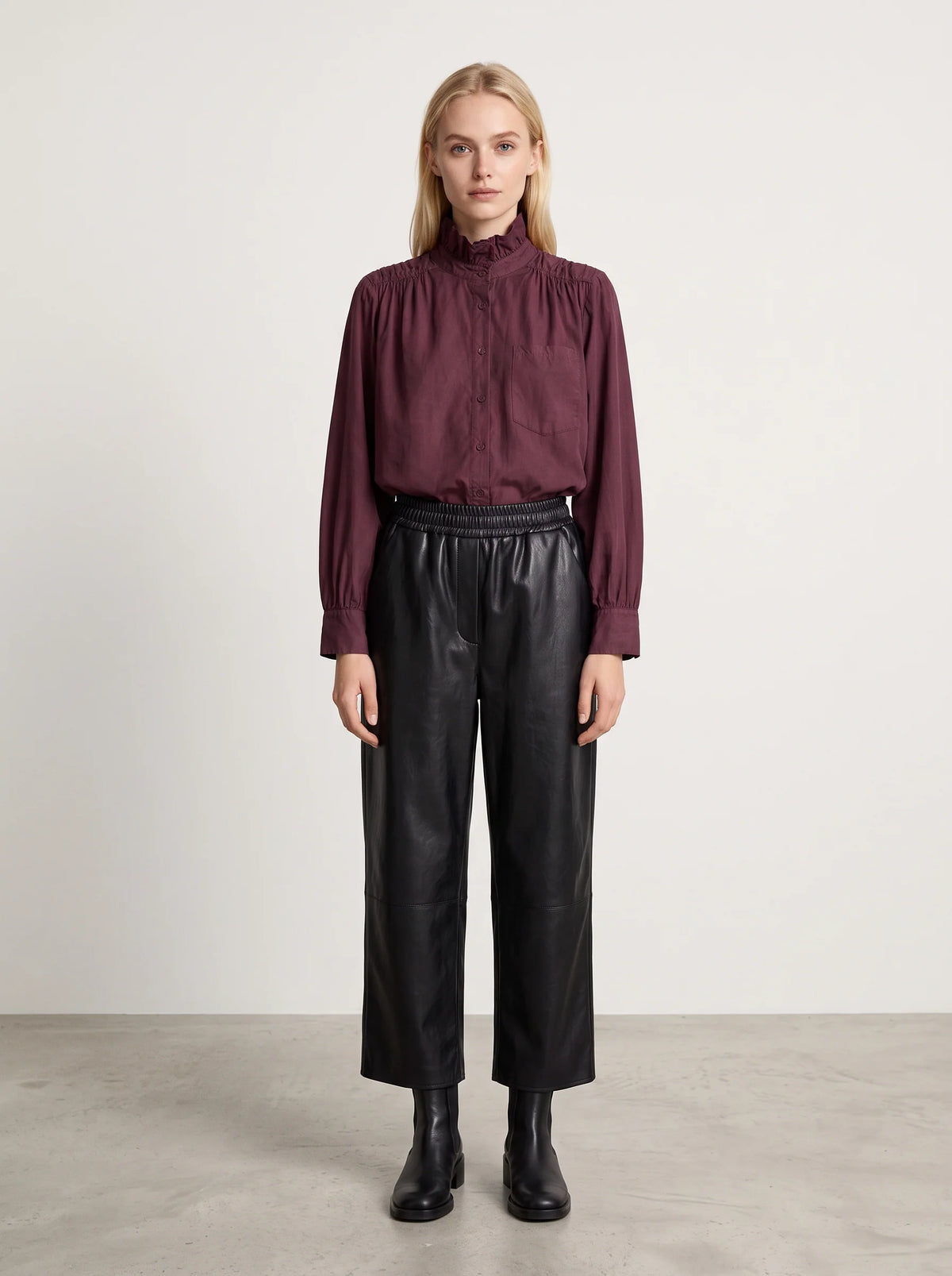 Chemise Victoria porté – vue de face