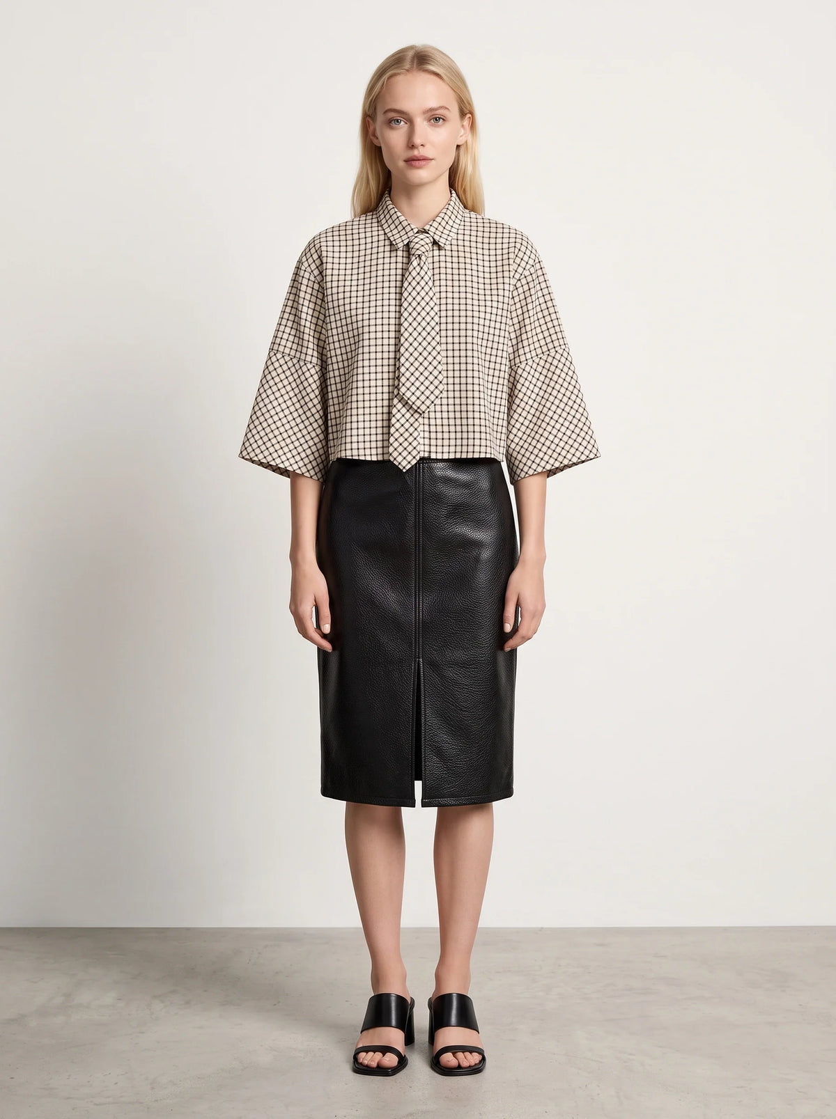 Chemise Mania porté – vue de face
