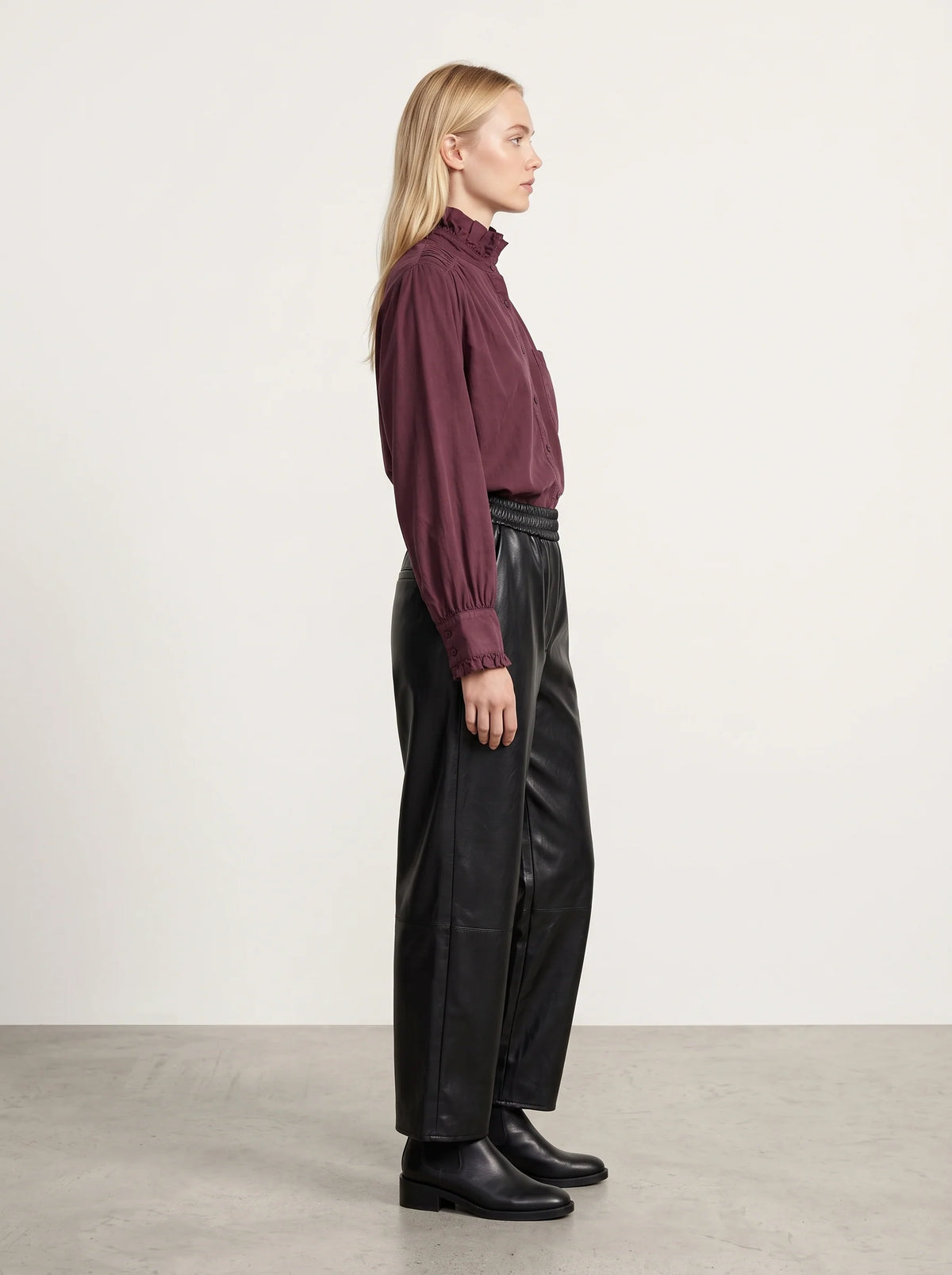 Chemise Victoria porté – vue de profil