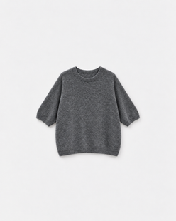 Pull Bestie Anthracite — à plat