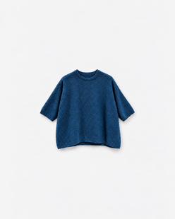Pull Bestie Bleu copiativo — à plat