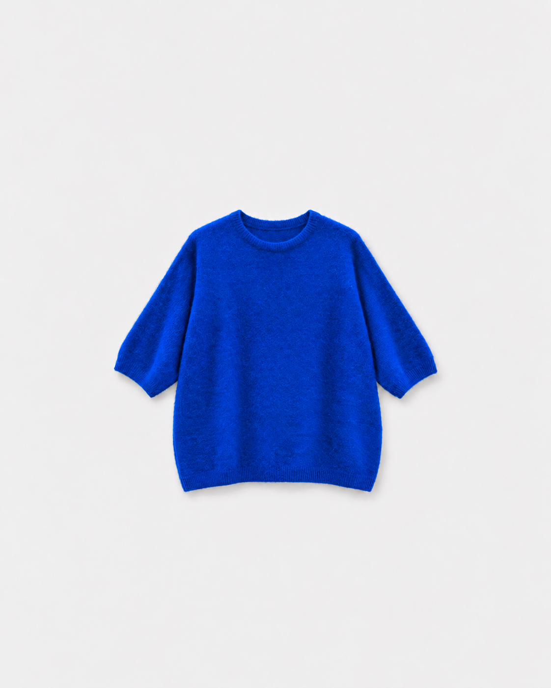 Pull Bestie Bleu elettrico — à plat