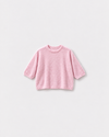 Pull Bestie Rose baby — à plat