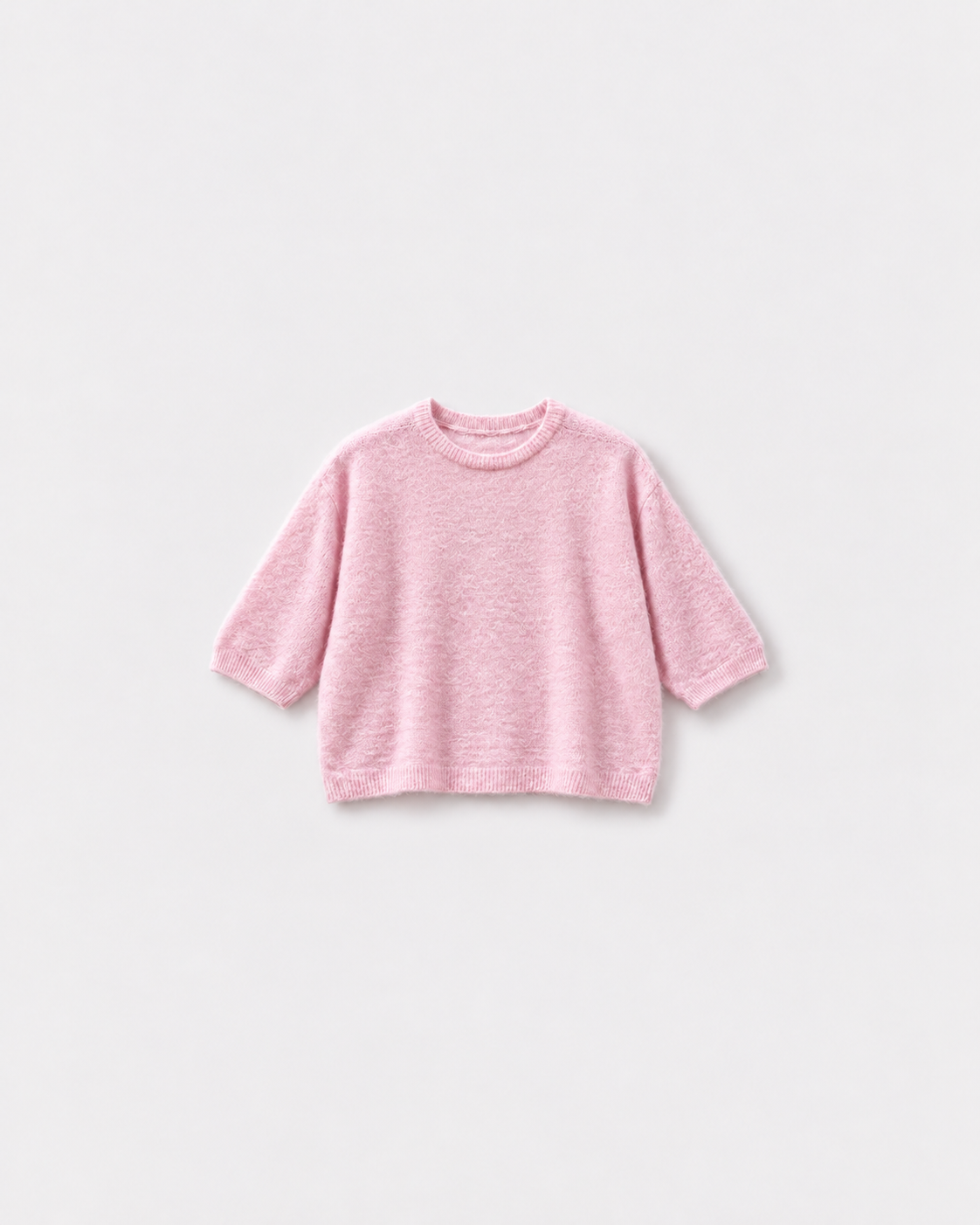 Pull Bestie Rose baby — à plat