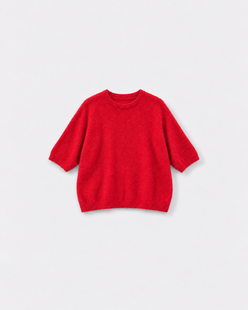 Pull Bestie Rouge valentino — à plat