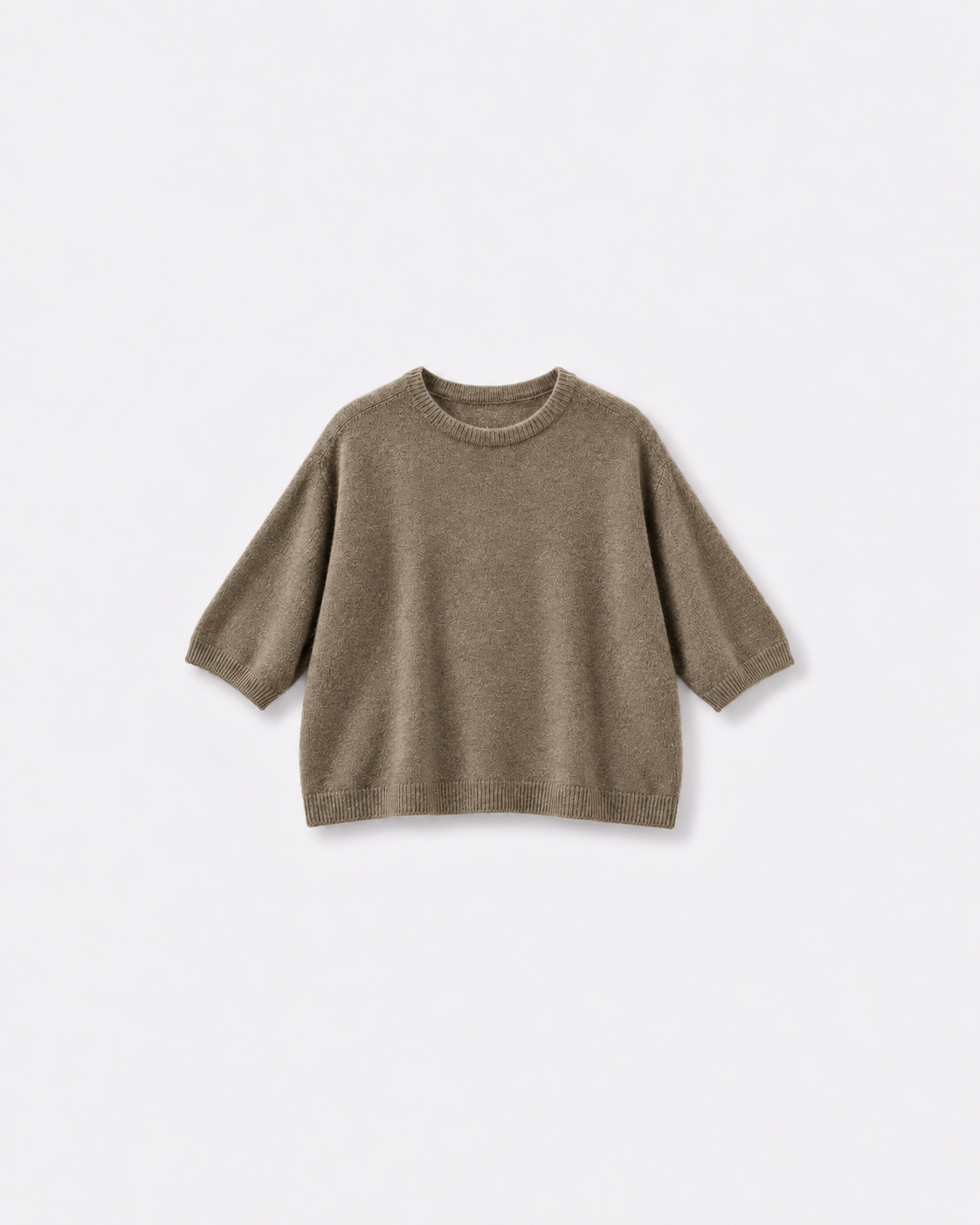 Pull Bestie Taupe fango — à plat